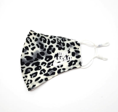 Leopard Print Mask "JUST LASH IT"