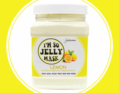 LEMON Whiten + Reduce pigmentation I'M SO JELLY (hydrojelly) MASK