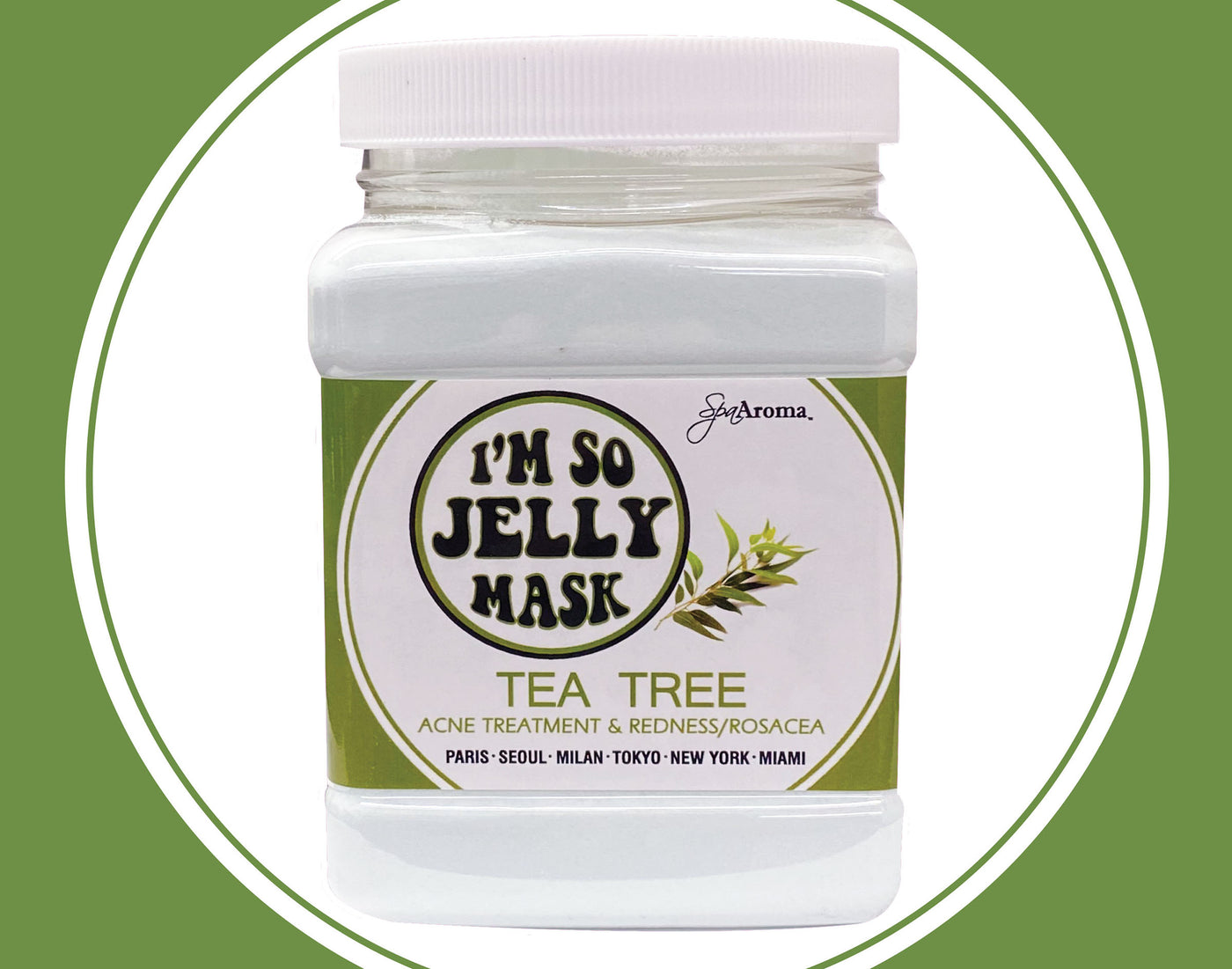 TEA TREE  Acne Treatment + Redness/Rosacea   I'M SO JELLY (hydrojelly) MASK